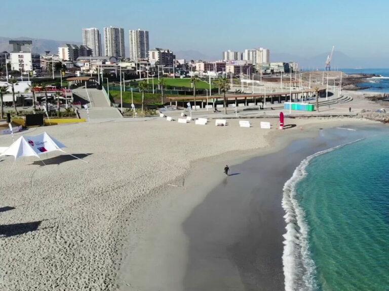 Playa Trocadero en Antofagasta